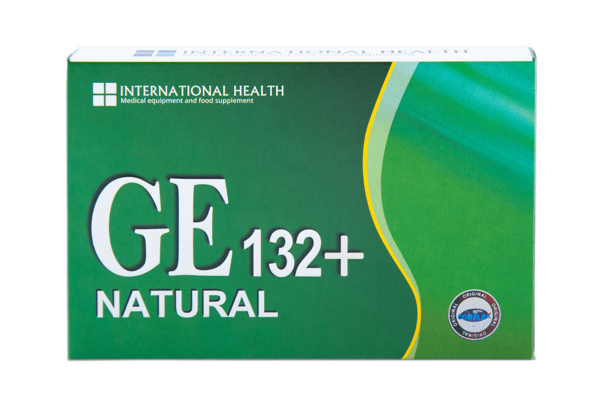 GE132+ Natural – детал на пакувањето